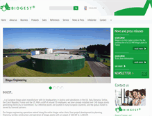 Tablet Screenshot of biogest.at